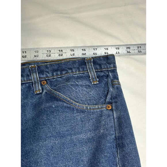 Levi's Jeans 505 Orange Tag Men's W38 L30 Riveted Cotton 1986 VTG 20505-0217 - Picture 11 of 14